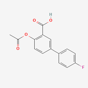 molecular formula C15H11FO4 B1596329 Flufenisal CAS No. 22494-27-5