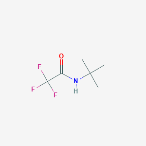 molecular formula C6H10F3NO B159633 N-tert-Butyl-2,2,2-trifluoroacetamide CAS No. 1960-29-8