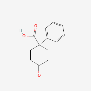 4-Oxo-1-phenylcyclohexanecarboxylic acid