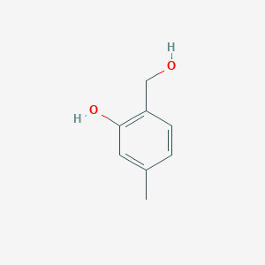 molecular formula C8H10O2 B1596345 2-(Hydroxymethyl)-5-methylphenol CAS No. 7405-12-1