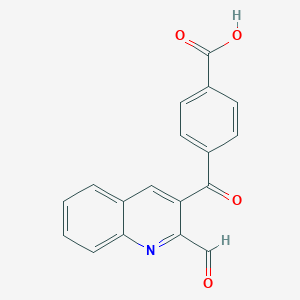 molecular formula C18H11NO4 B159635 CBQCA CAS No. 131124-59-9