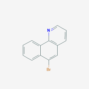 molecular formula C13H8BrN B1596350 6-Bromobenzo[h]quinoline CAS No. 30727-61-8