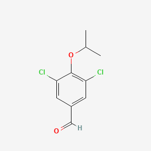 molecular formula C10H10Cl2O2 B1596357 3,5-Dichloro-4-isopropoxybenzaldehyde CAS No. 692281-56-4