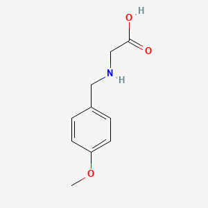 molecular formula C10H13NO3 B1596359 N-(4-Methoxybenzyl)glycine CAS No. 20839-78-5
