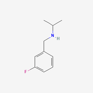Benzenemethanamine, 3-fluoro-N-(1-methylethyl)-