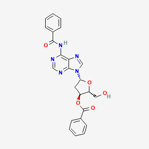 N-Benzoyl-2'-deoxyadenosine 3'-benzoate