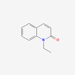 molecular formula C11H11NO B1596392 2(1H)-Quinolinone, 1-ethyl- CAS No. 53761-50-5