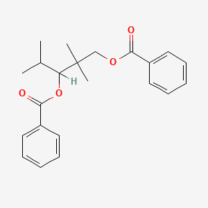molecular formula C22H26O4 B1596395 2,2,4-Trimethyl-1,3-pentanediol dibenzoate CAS No. 68052-23-3