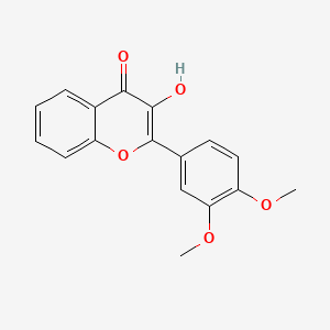 molecular formula C17H14O5 B1596399 3-Hydroxy-3',4'-dimethoxyflavone CAS No. 6889-80-1