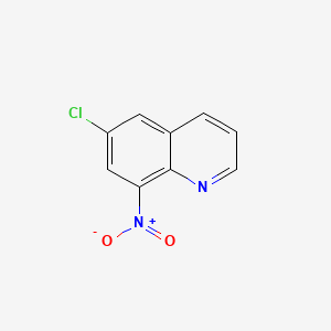 molecular formula C9H5ClN2O2 B1596401 6-Chloro-8-nitroquinoline CAS No. 68527-66-2
