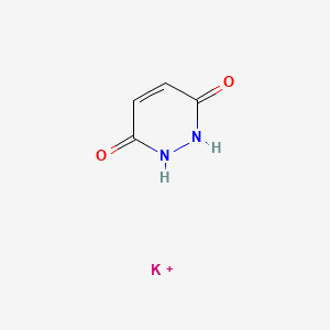 molecular formula C4H3KN2O2 B1596412 Maleic hydrazide potassium salt CAS No. 28382-15-2