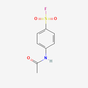 Benzenesulfonyl fluoride, 4-(acetylamino)-