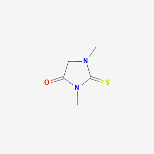 molecular formula C5H8N2OS B159642 1,3-Dimethyl-2-thiohydantoin CAS No. 1801-62-3