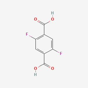 molecular formula C8H4F2O4 B1596425 2,5-Difluoroterephthalic acid CAS No. 655-14-1