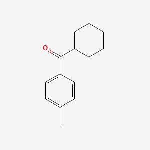 molecular formula C14H18O B1596433 Cyclohexyl p-tolyl ketone CAS No. 2789-44-8