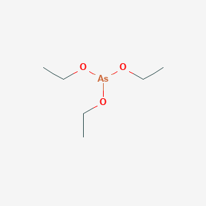 molecular formula C6H15AsO3 B1596435 Triethyl arsenite CAS No. 3141-12-6