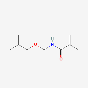 molecular formula C9H17NO2 B1596442 N-((2-Methylpropoxy)methyl)methacrylamide CAS No. 4548-27-0