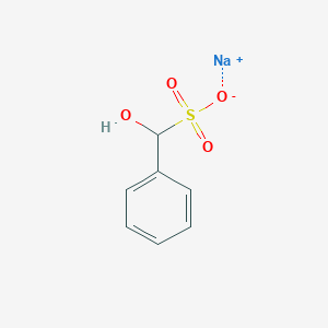 molecular formula C7H8O4S B1596443 Benzaldehyde sodium bisulfite CAS No. 4657-12-9