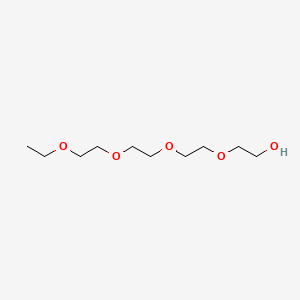 molecular formula C10H22O5 B1596445 3,6,9,12-Tetraoxatetradecan-1-ol CAS No. 5650-20-4