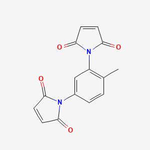 molecular formula C15H10N2O4 B1596451 1,1'-(4-甲基-1,3-苯基)双-1H-吡咯-2,5-二酮 CAS No. 6422-83-9