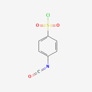 molecular formula C7H4ClNO3S B1596454 4-(Chlorosulfonyl)phenyl isocyanate CAS No. 6752-38-1