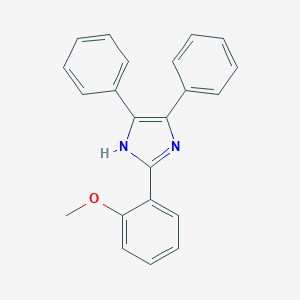 molecular formula C22H18N2O B159647 2-(2-methoxyphenyl)-4,5-diphenyl-1H-imidazole CAS No. 1965-19-1