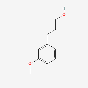 molecular formula C10H14O2 B1596483 1-Propanol, 3-(m-methoxyphenyl)- CAS No. 7252-82-6