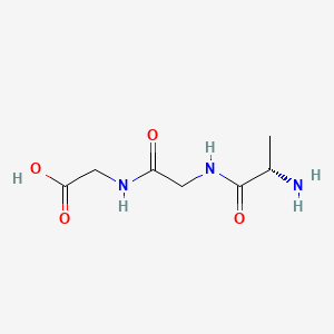 molecular formula C7H13N3O4 B1596485 l-Alanylglycylglycine CAS No. 3146-40-5