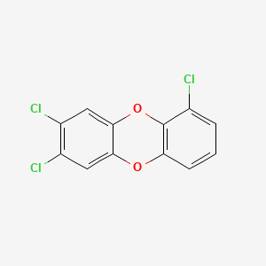 molecular formula C12H5Cl3O2 B1596505 1,7,8-Trichlorodibenzo-p-dioxin CAS No. 82306-65-8