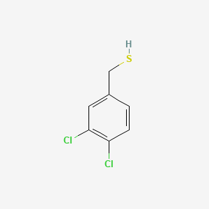 molecular formula C7H6Cl2S B1596509 3,4-二氯苄硫醇 CAS No. 36480-40-7