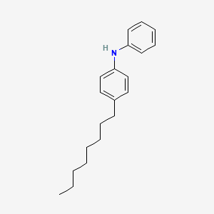 molecular formula C20H27N B1596510 4-Octyl-N-phenylaniline CAS No. 4175-37-5