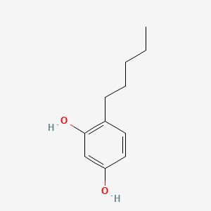 molecular formula C11H16O2 B1596517 4-Pentylresorcinol CAS No. 533-24-4