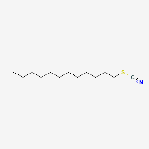 molecular formula C13H25NS B1596519 月桂酸硫氰酸酯 CAS No. 765-15-1