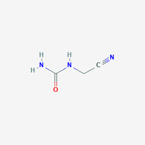 B1596532 (Cyanomethyl)urea CAS No. 5962-07-2