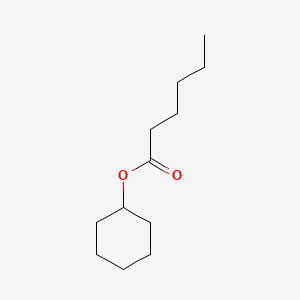 molecular formula C12H22O2 B1596534 己酸环己酯 CAS No. 6243-10-3
