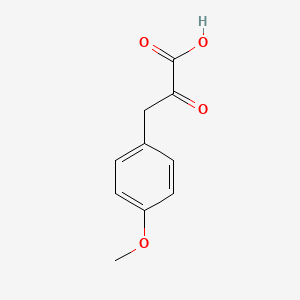 molecular formula C10H10O4 B1596557 3-(4-Methoxyphenyl)-2-oxopropanoic acid CAS No. 28030-16-2