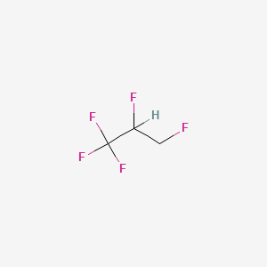 molecular formula C3H3F5 B1596561 1,1,1,2,3-五氟丙烷 CAS No. 431-31-2