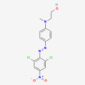 molecular formula C15H14Cl2N4O3 B1596576 Disperse Orange 5 CAS No. 6232-56-0