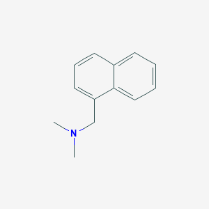 molecular formula C13H15N B1596604 N,N-dimethyl-1-(naphthalen-1-yl)methanamine CAS No. 16413-71-1