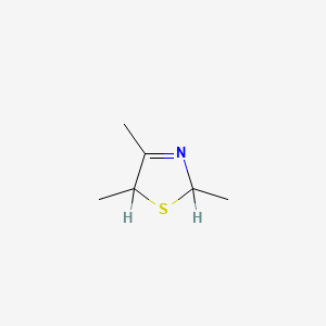 molecular formula C6H11NS B1596606 2,4,5-Trimethyl-2,5-dihydro-1,3-thiazole CAS No. 60633-24-1