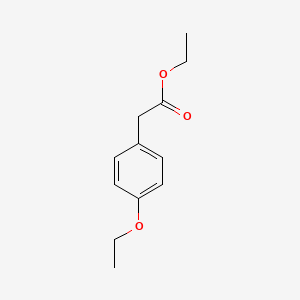 molecular formula C12H16O3 B1596607 Ethyl 4-ethoxyphenylacetate CAS No. 40784-88-1