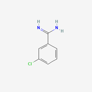molecular formula C7H7ClN2 B1596613 3-氯-苯甲Amidine CAS No. 25412-62-8