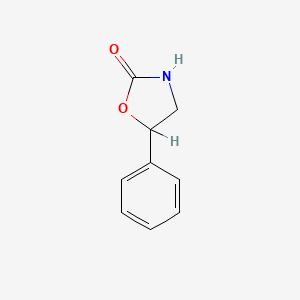 molecular formula C9H9NO2 B1596615 5-Phenyl-2-oxazolidinone CAS No. 7693-77-8