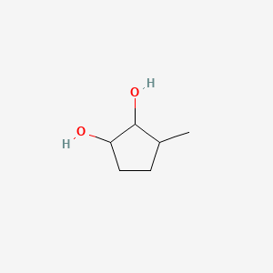 molecular formula C6H12O2 B1596617 3-Methyl-1,2-cyclopentanediol CAS No. 27583-37-5