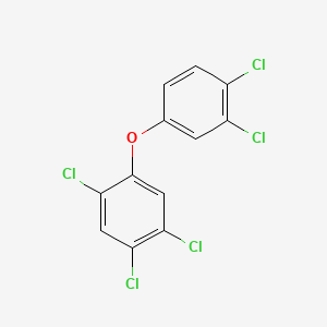 molecular formula C12H5Cl5O B1596621 2,3',4,4',5-Pentachlorodiphenyl ether CAS No. 60123-65-1