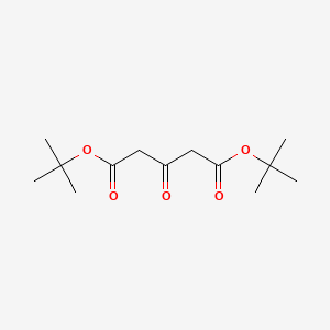 molecular formula C13H22O5 B1596627 Bis(1,1-dimethylethyl) 3-oxoglutarate CAS No. 28009-80-5