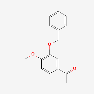 B1596631 1-(3-(Benzyloxy)-4-methoxyphenyl)ethanone CAS No. 23428-77-5