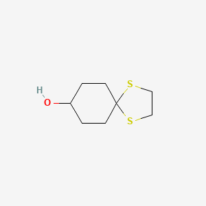 molecular formula C8H14OS2 B1596632 1,4-Dithiaspiro[4.5]decan-8-ol CAS No. 22428-86-0