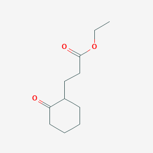molecular formula C11H18O3 B1596633 Ethyl 3-(2-oxocyclohexyl)propanoate CAS No. 4095-02-7