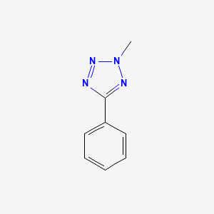 molecular formula C8H8N4 B1596637 2-Methyl-5-phenyl-2H-tetrazole CAS No. 20743-49-1